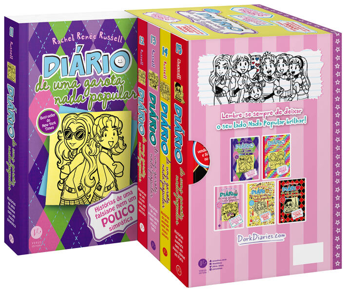 Box Diário de uma Garota Nada Popular (Vol. 11 a 15 - Edição de bolso)