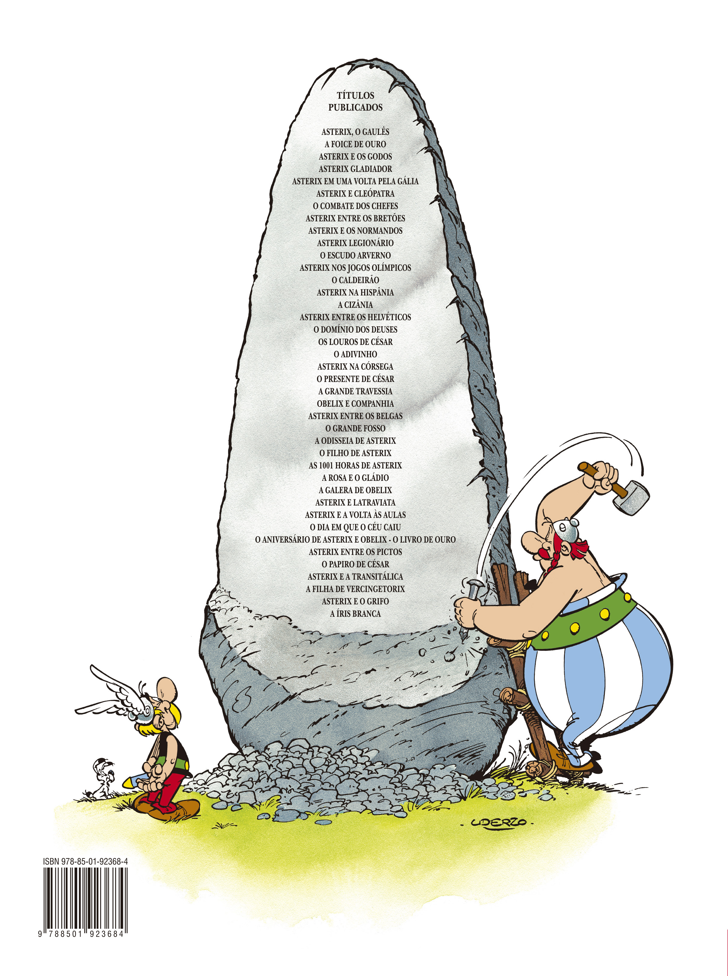 A íris branca (Nº 40 As aventuras de Asterix)