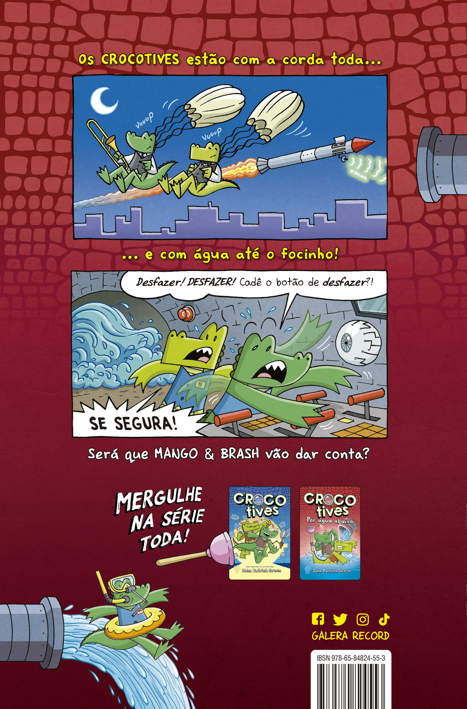 Crocotives: Por água abaixo (Vol. 2)