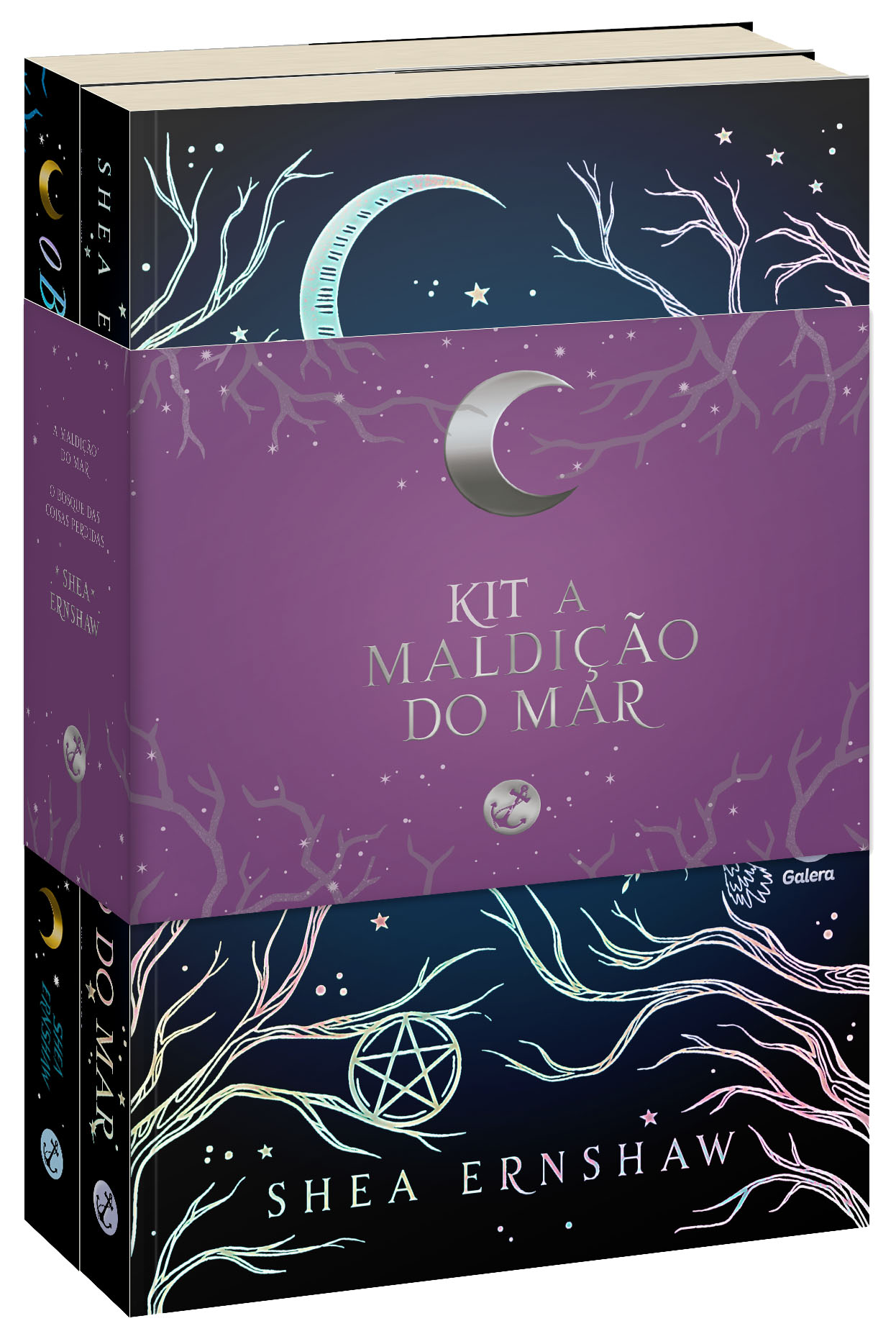 Kit A maldição do mar + MARCADOR