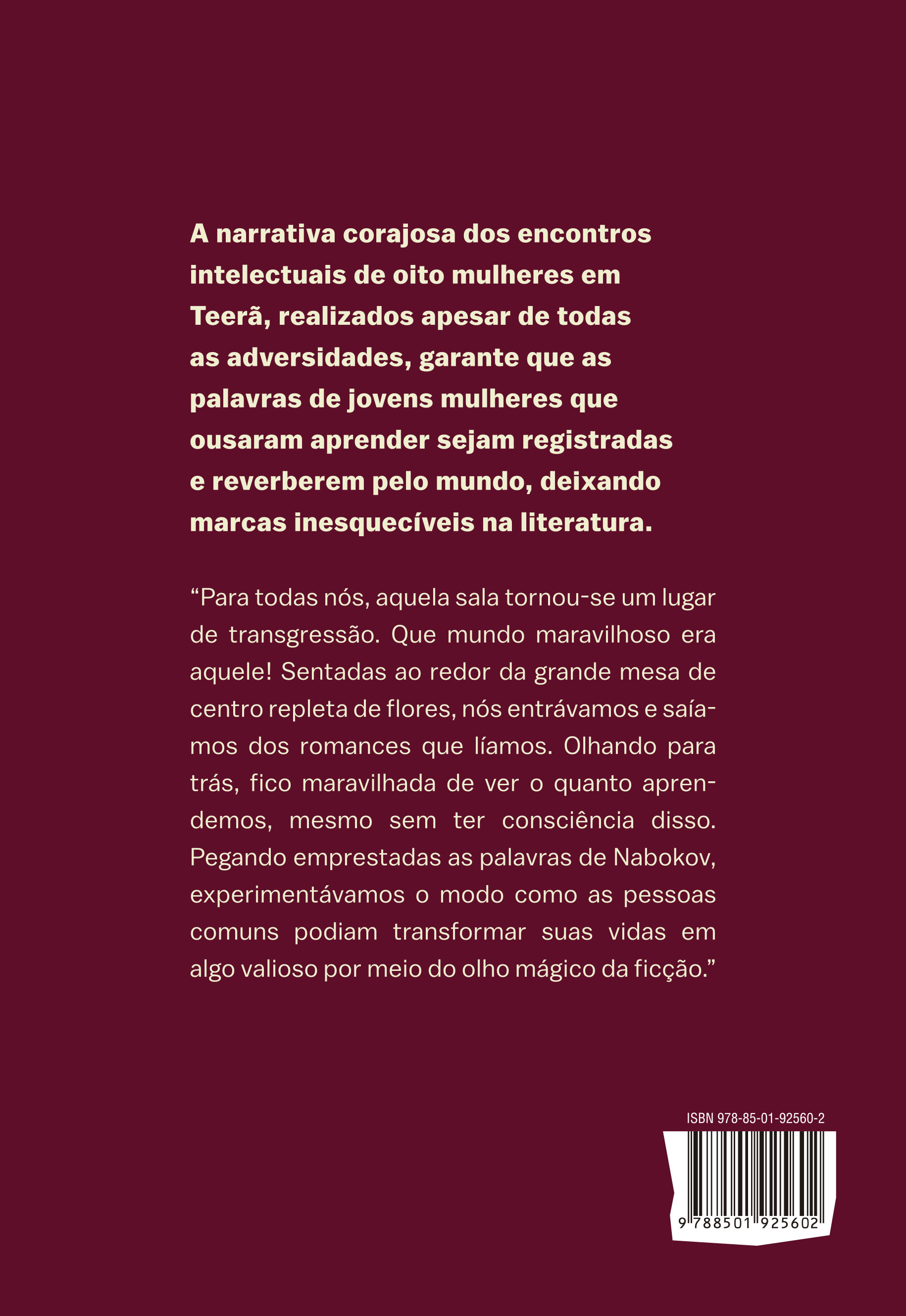 Lendo Lolita em Teerã