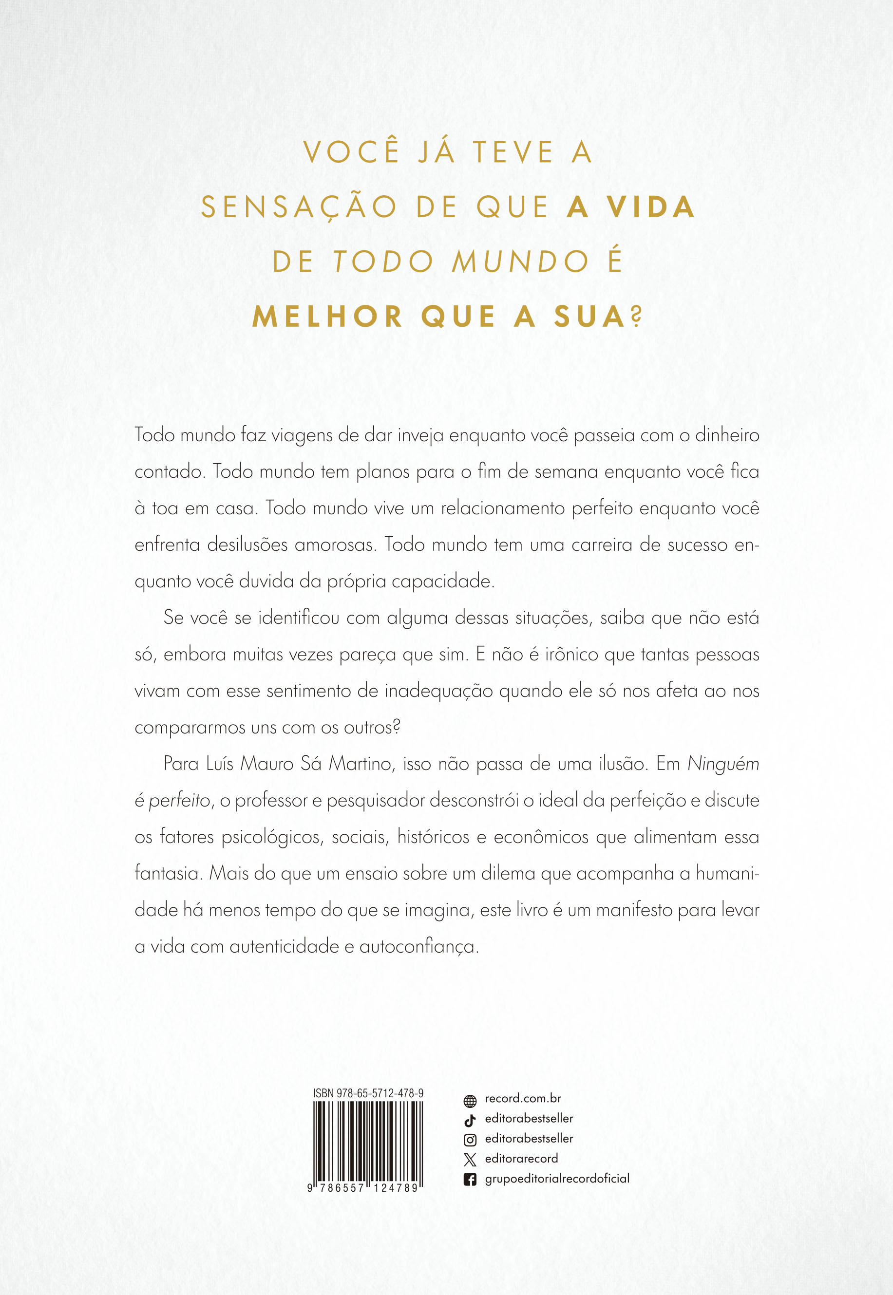 Ninguém é perfeito