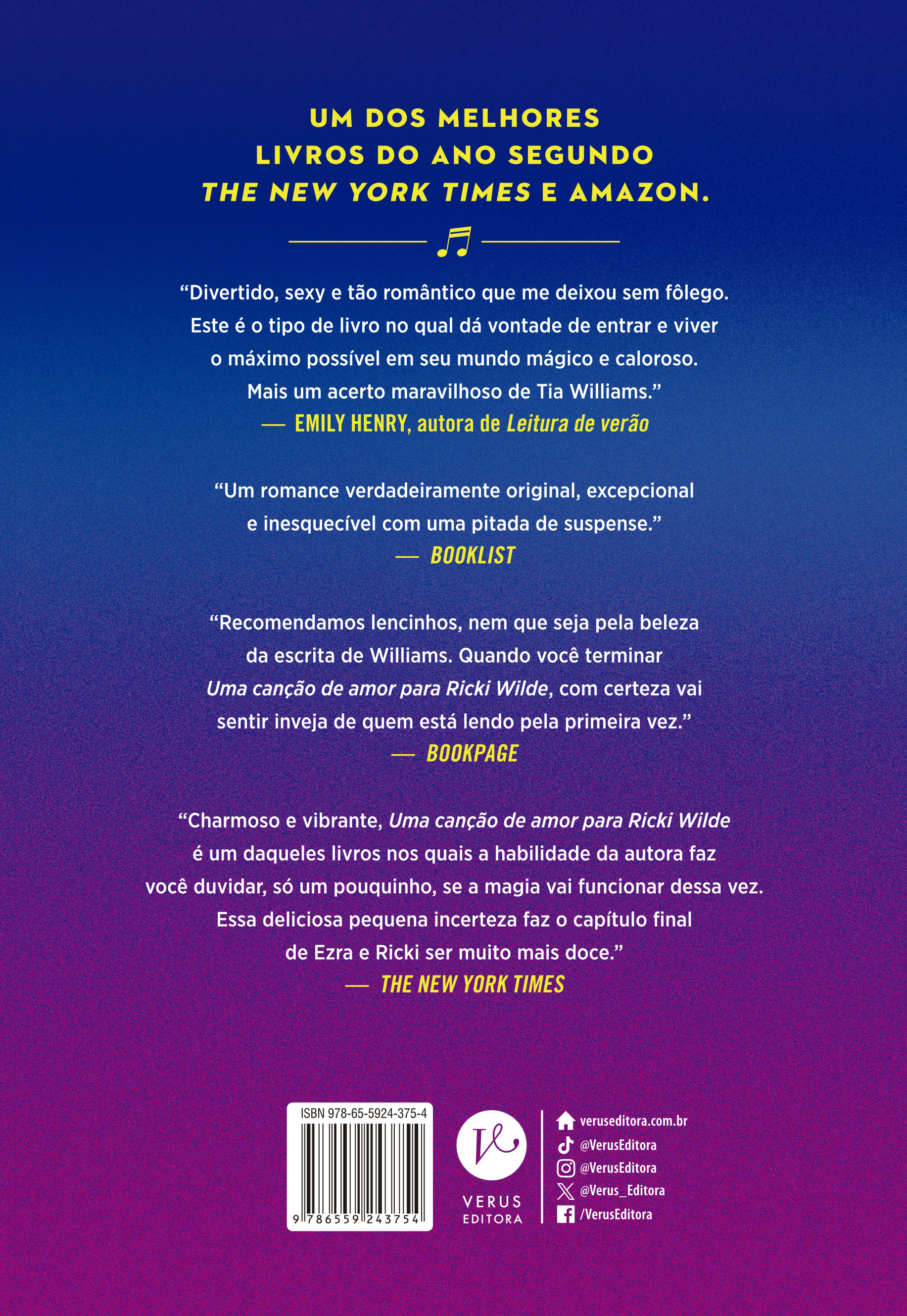 Uma canção de amor para Ricki Wilde