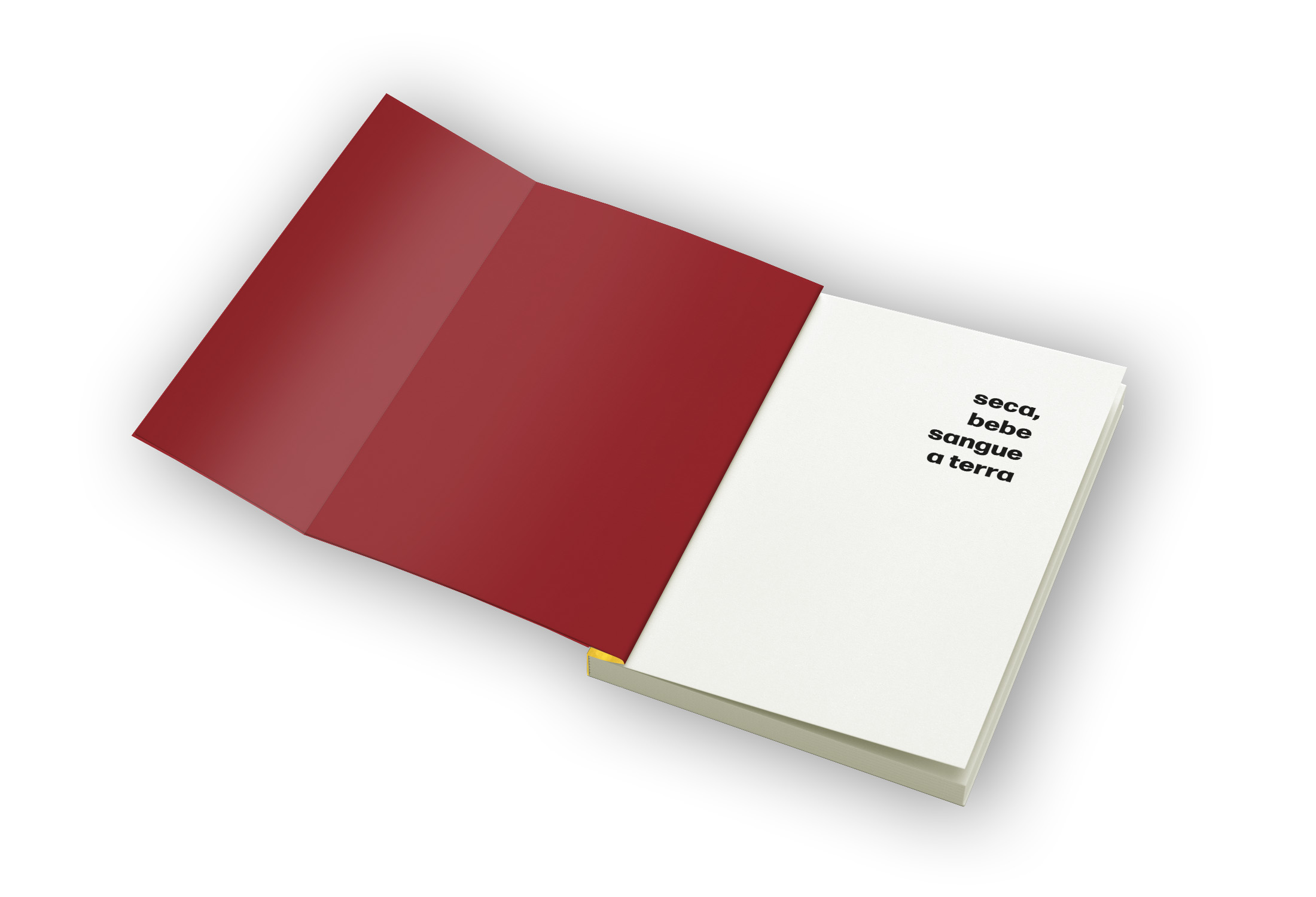 Seca, bebe sangue a terra