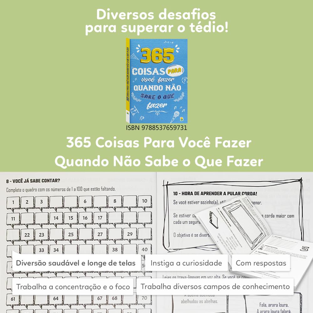 365 Coisas para você fazer quando não sabe o que fazer