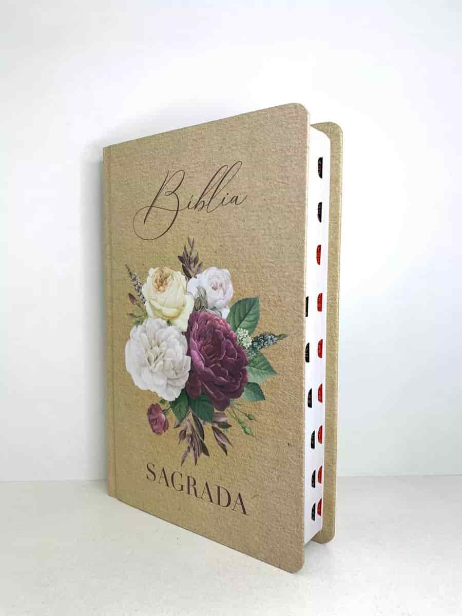Biblia nvi - flores buque